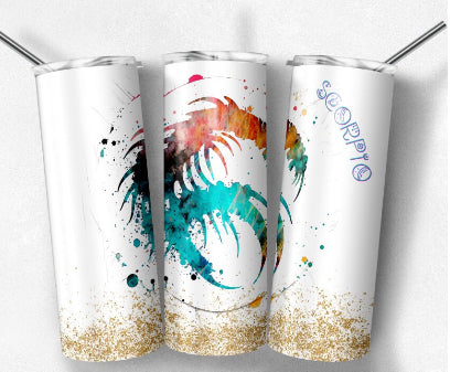 Scorpio Zodiac Tumbler
