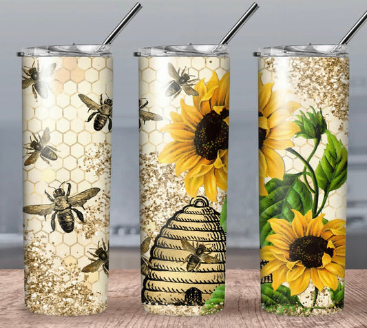 Bee Hive Tumbler