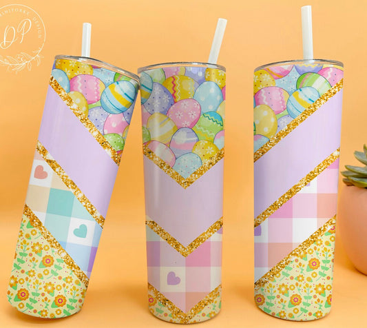 Easter Pattern Tumbler