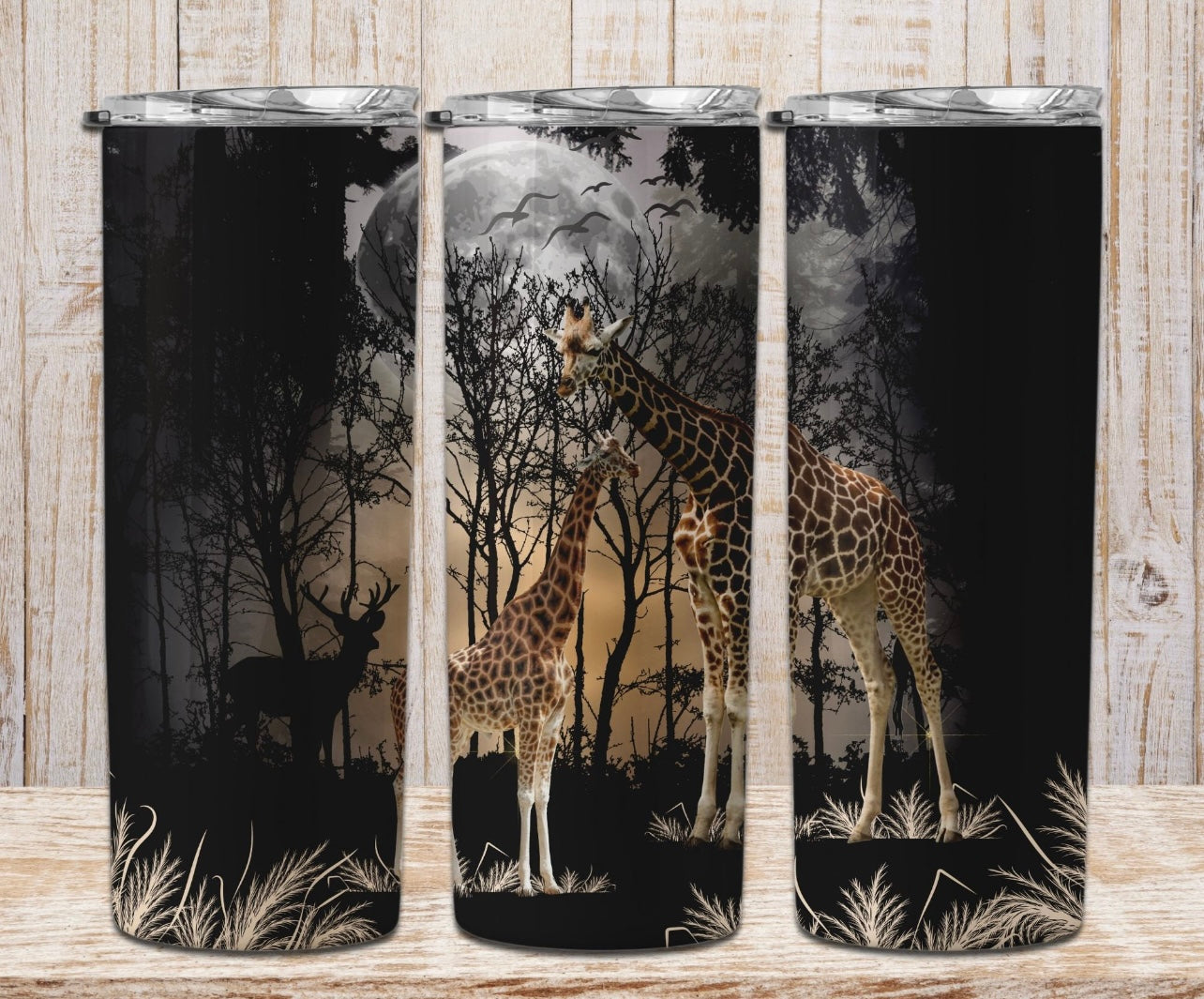 Moonlight Giraffe Tumbler