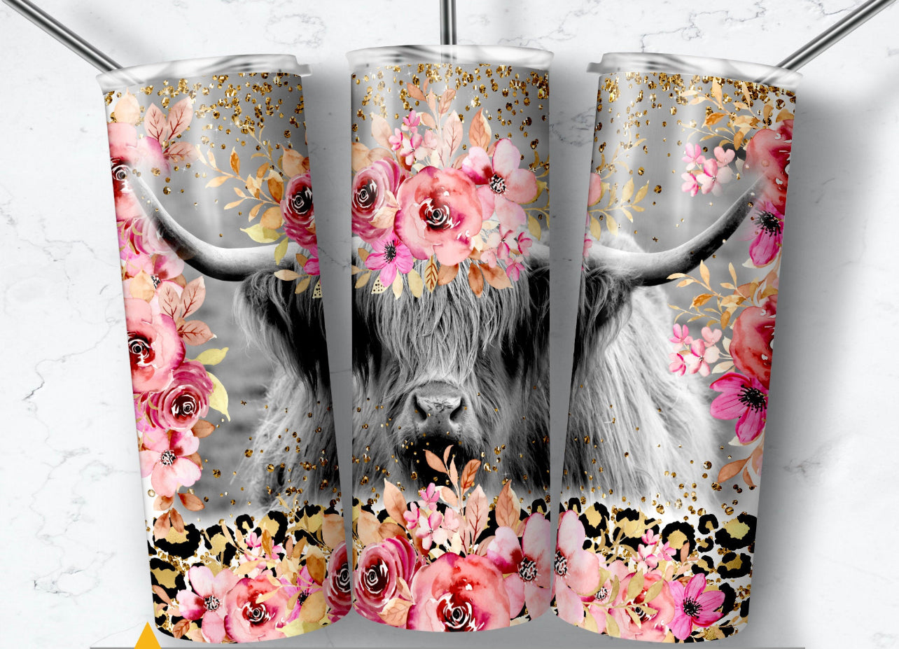 Pinky Highland Tumbler