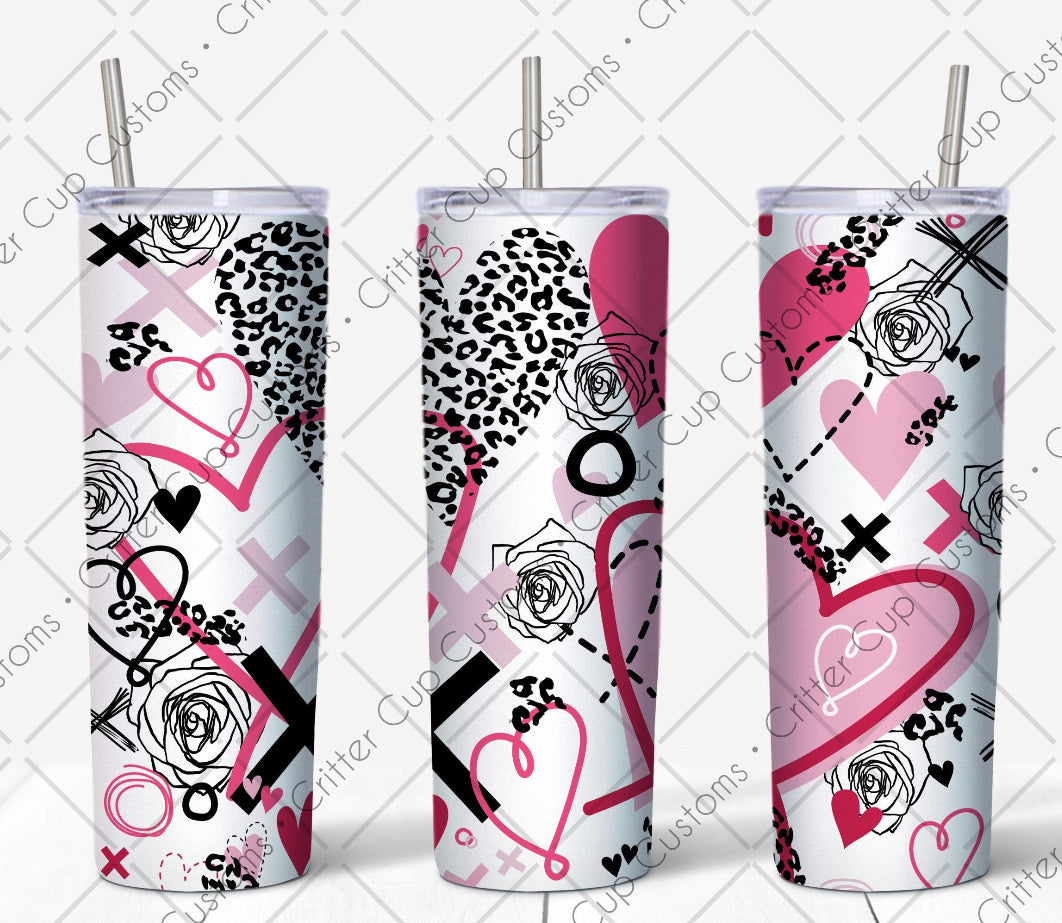 Valentines Chaos Tumbler