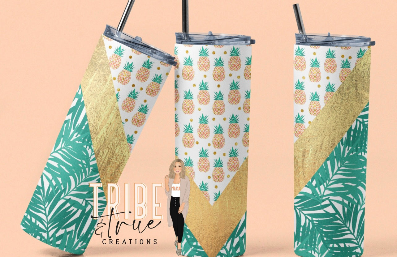 Wild Pineapple Tumbler