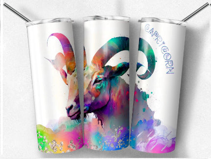 Capricorn Zodiac Tumbler