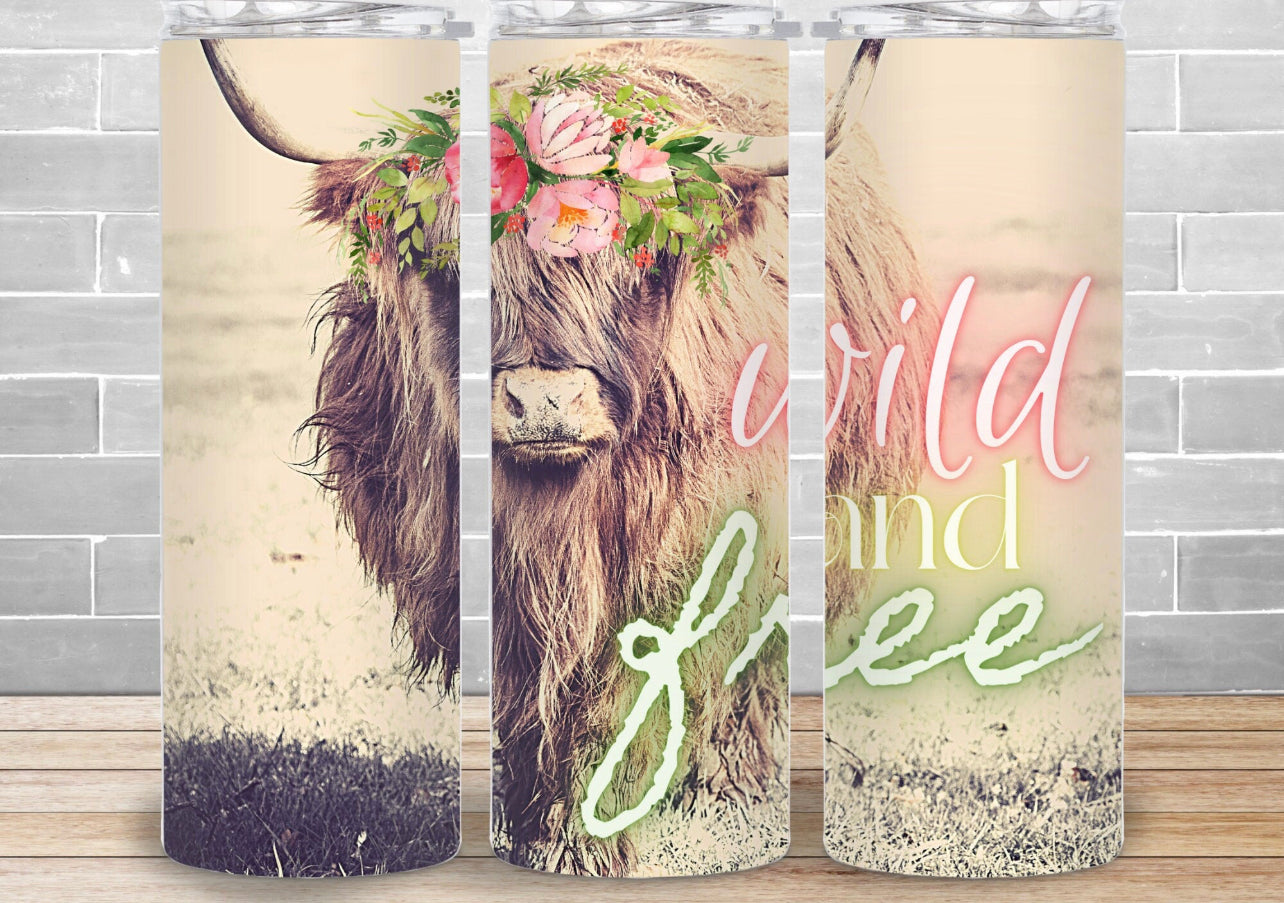 Wild and Free Tumbler