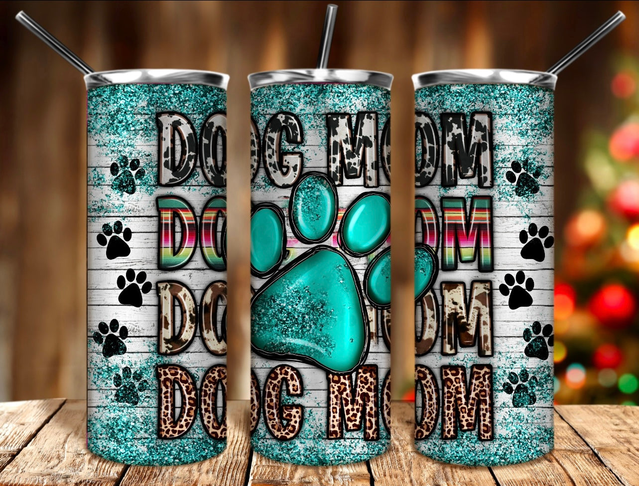 Dog Mom Fun Tumbler